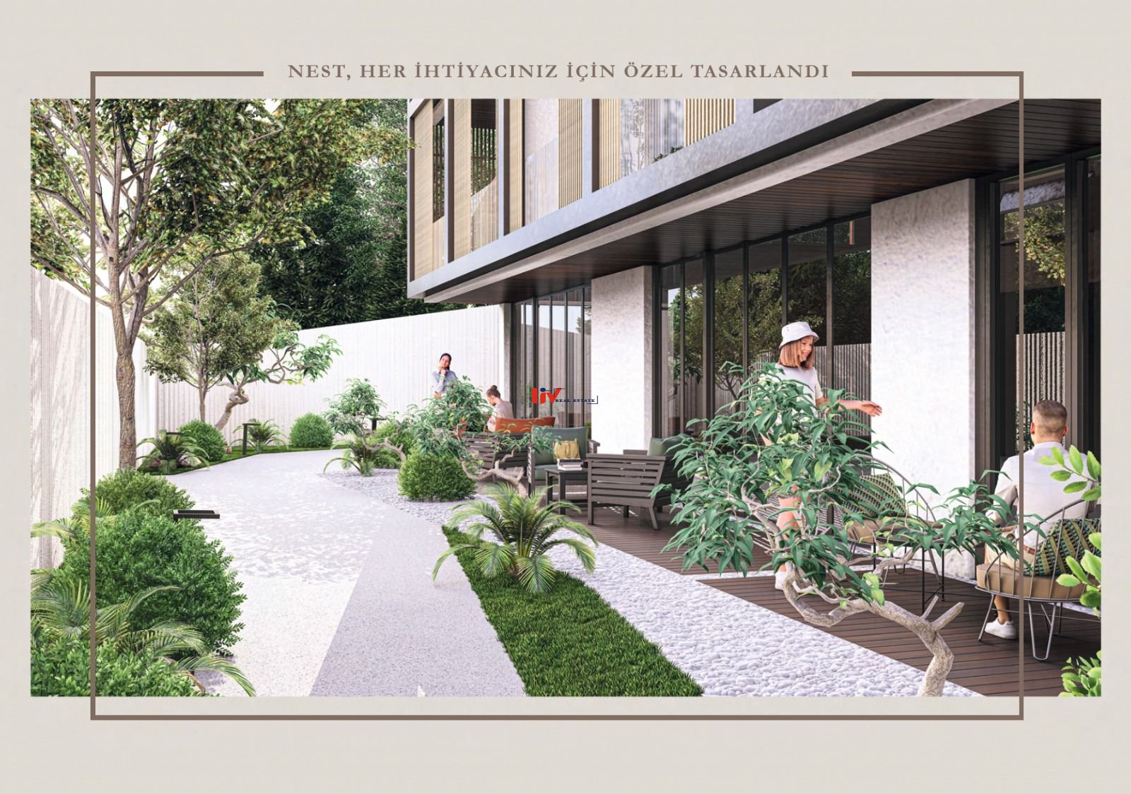 The Nest Residence'dan Satılık 1+1 Daireler